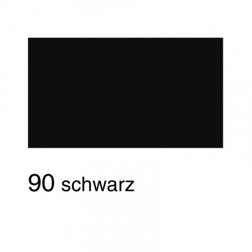 Ursus Tonkarton 220g, 50x70 cm, 25 Bgen - Farbe: schwarz