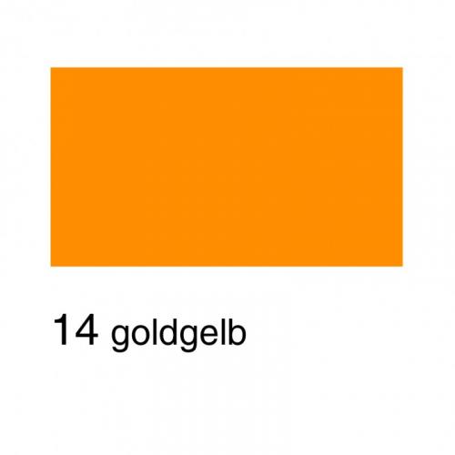 Ursus Tonkarton 220g, 50x70 cm, 25 Bgen - Farbe: goldgelb