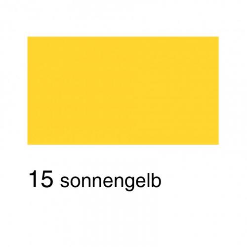 Ursus Tonkarton 220g, 50x70 cm, 25 Bgen - Farbe: sonnengelb